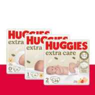 Huggies Extra Care pelenkák