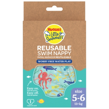 Huggies® Little Swimmers Mosható Úszópelenka 5-6-os Méret (13+ kg)