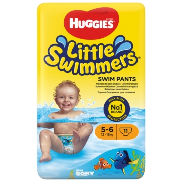 Huggies® Little Swimmers Úszópelenka 5-6-os Méret (12-18 kg) 11 db