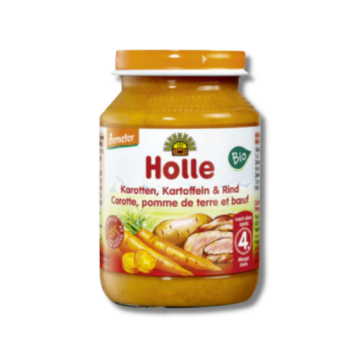 Holle Bio Sárgarépa burgonyával Demeter 190g