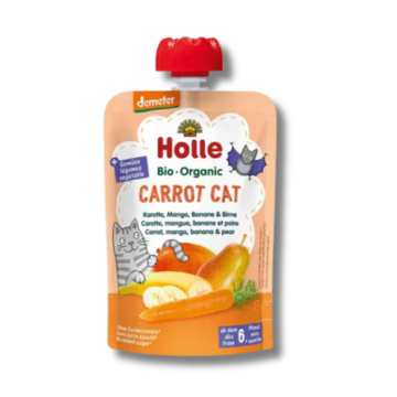 Holle Bio Cat Carrot -s.répa,mangó,banán,körte100g