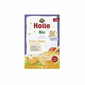 Holle Bio Kekszes és almás tejkása 6 hó 250g