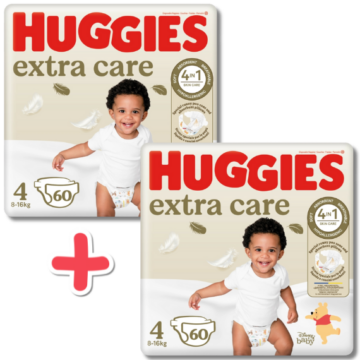 Huggies® Extra Care 4-es méretű pelenka csomag