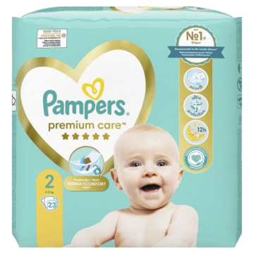 Pampers Premium Care 2 nadrágpelenka, 4-8 kg, 23 db