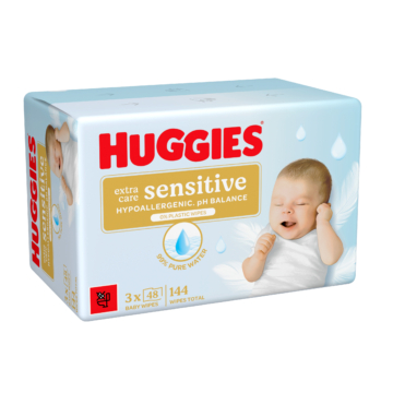 Huggies BW Pure Extra Care Sensitive Triplo(48x3)x4