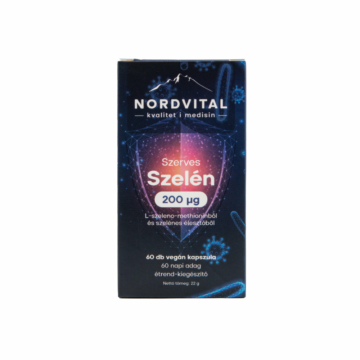 Nordvital Szerves Szelén 60 db vegán kapszula