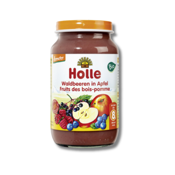 Holle Bio Junior almapüré erdei gyümölcsökkel 220g