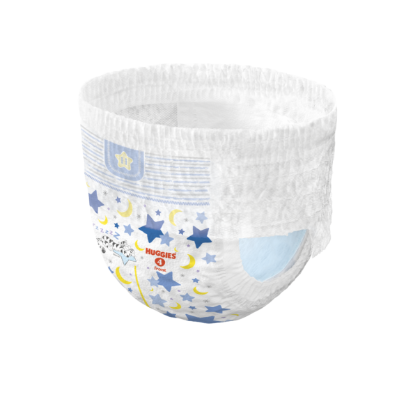 Huggies® Overnight Éjszakai Bugyipelenka 4-es méret (9-14 kg) 